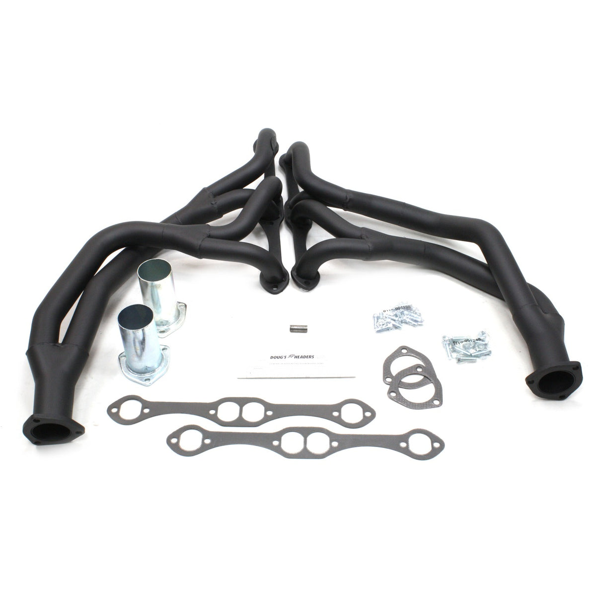 Tri-Y Headers for Chevy Truck SBC 63-87 1-5/8in Primary Black Coated D300Y-B