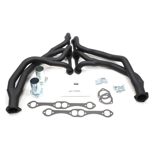 Tri-Y Headers for Chevy Truck SBC 63-87 1-5/8in Primary Black Coated D300Y-B