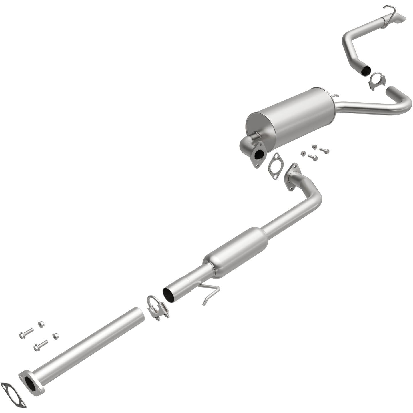 2007-2012 Hyundai Elantra Direct-Fit Replacement Exhaust System 106-0798