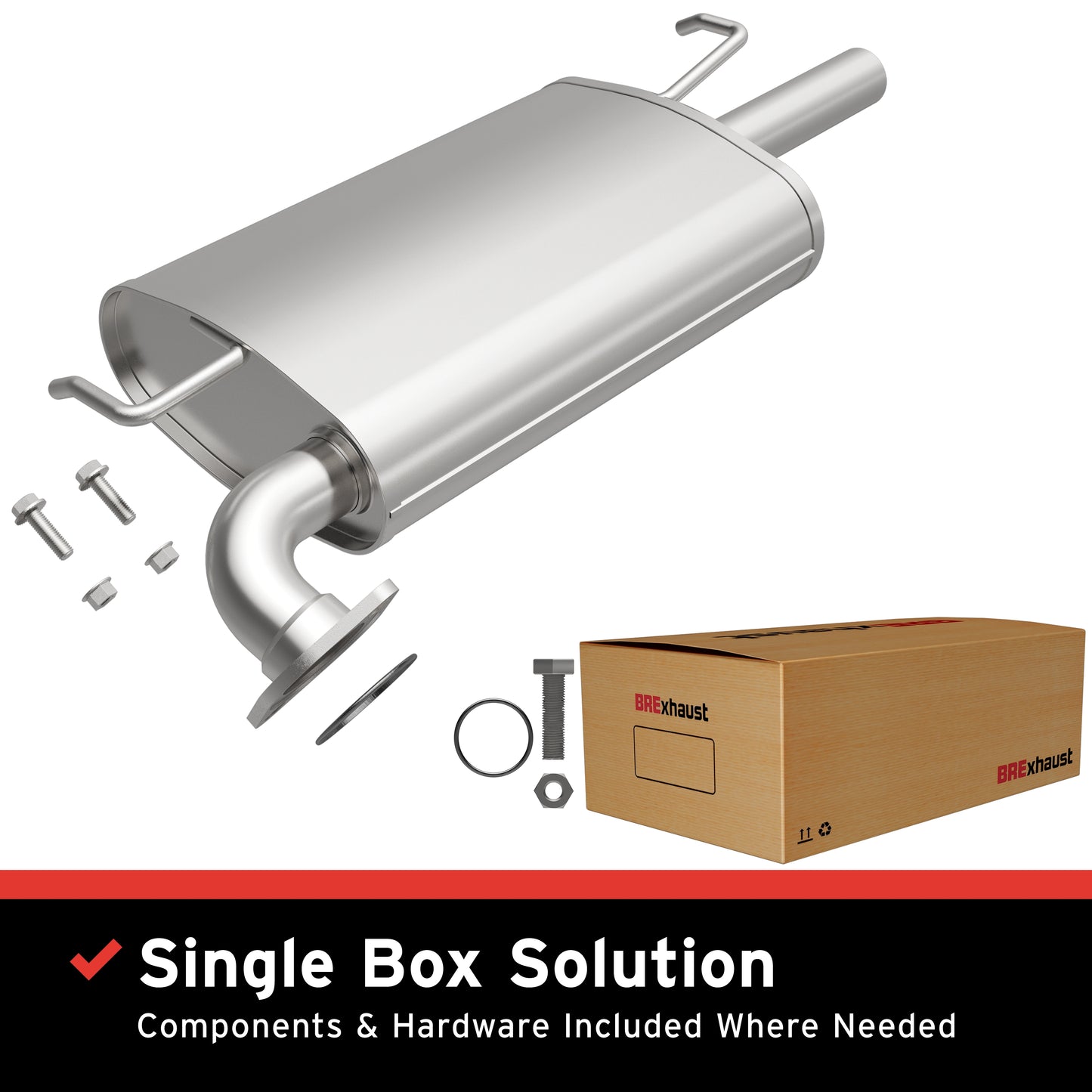 1997-2001 Toyota Camry Direct-Fit Muffler Kit 108-0069