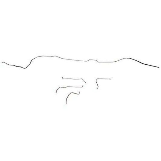 1971-72 Pontiac GTO Hardtop Vapor Fuel Line Steel - AEM7101OM - Pre-Bent Fuel Lines Car Part People