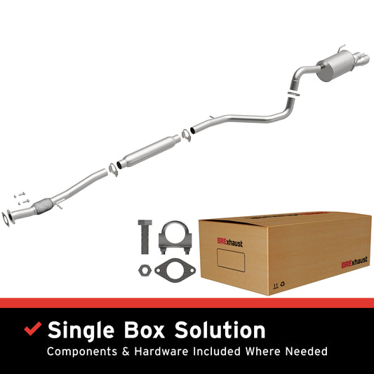 2012-2019 Fiat 500 Direct-Fit Replacement Exhaust System 106-0860