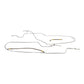 2006-2008 Buick Lucerne Fuel Line Kit 3.8L V6 Stainless Steel AGL0601SS