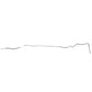 1964-66 Oldsmobile Cutlass Convertible Fuel Line Kit 5/16 Inch Steel - AGL6402OM