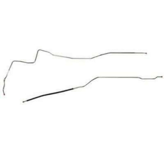 1970-72 Buick Skylark Hardtop Fuel Line Kit 3/8 Inch Tank to Pump Line AGL7022OM - Pre-Bent Fuel Lines Car Part People
