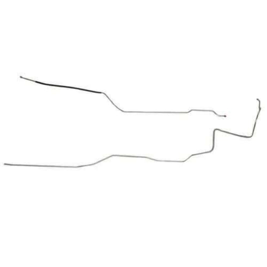 1970-72 Buick Skylark Hardtop Fuel Line Kit 1/4 Inch Fuel Return Line -AGL7023SS - Pre-Bent Fuel Lines Car Part People