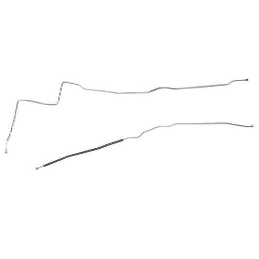 1970-72 Buick Skylark Convertible Fuel Line 3/8 Inch Tank to Pump Line AGL7024SS - Pre-Bent Fuel Lines Car Part People