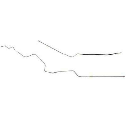 1970-72 Buick Skylark Convertible Fuel Line 1/4 Inch Fuel Return Line AGL7025SS - Pre-Bent Fuel Lines Car Part People