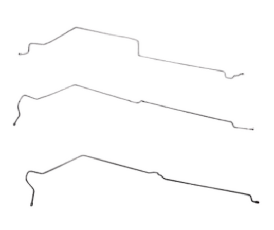 1992-95 Buick LeSabre Fuel Line Kit w/ 3.8L Series I Engine - AGL9201SS - Pre-Bent Fuel Lines Car Part People