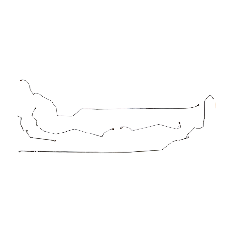 1999-2005 Buick Century Intermediate Brake Line Kit ABS Traction Control AIN0003OM