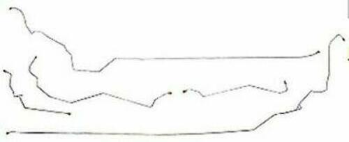 99-05 Buick Century Intermediate Brake Line Kit  Stainless Steel