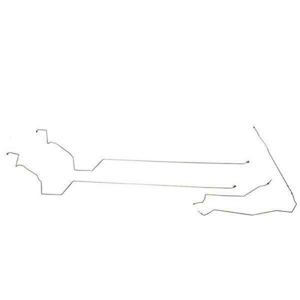 For 00-07 Chevy Impala w/ABS, Intermediate Brake Line Kit Steel -AIN0006OM - Intermediate Lines Car Part People