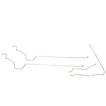 For 00-07 Chevy Impala w/ABS, Intermediate Brake Line Kit Steel -AIN0006OM - Intermediate Lines Car Part People