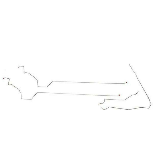 For 00-07 Chevy Impala w/ABS, Intermediate Brake Line Kit Steel -AIN0006OM - Intermediate Lines Car Part People