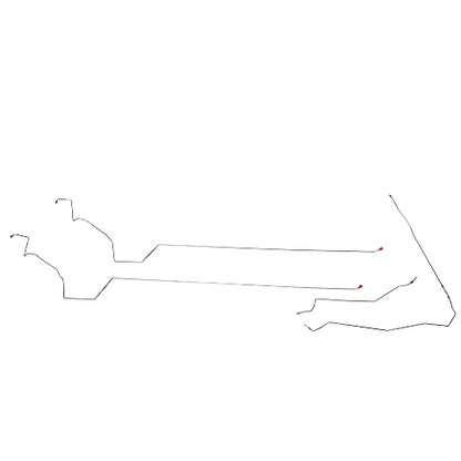 2000-2007 Chevrolet Impala Intermediate Brake Line Kit w/ ABS Steel AIN0006OM