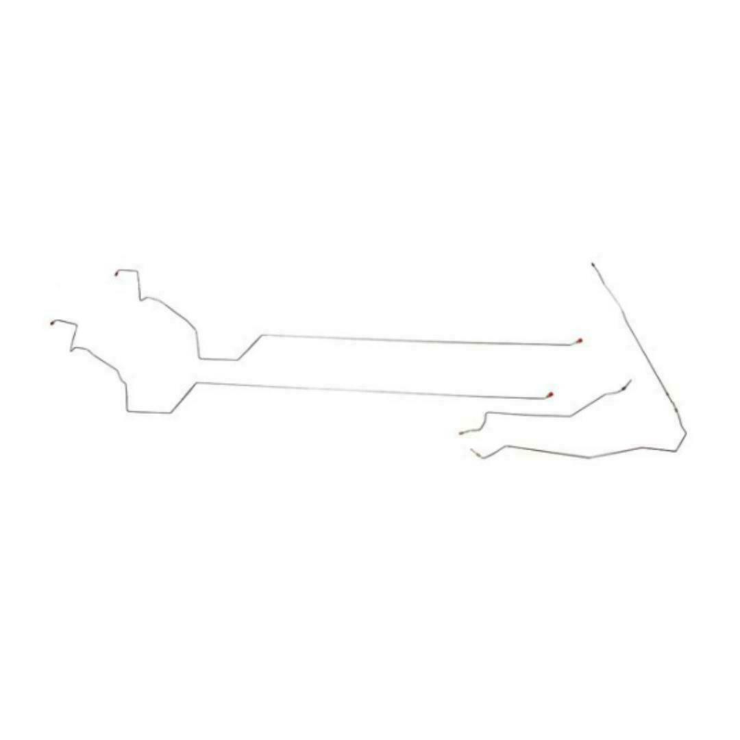 For Chevrolet Monte Carlo 2004-2005 Intermediate Brake Line -AIN0006SS-CPP - Intermediate Lines Car Part People