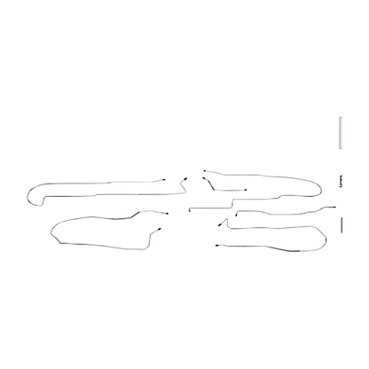 For Oldsmobile Aurora 01-03 Intermediate BrakeLine AWABS DiscBrake-AIN0103OM-CPP - Intermediate Lines Car Part People