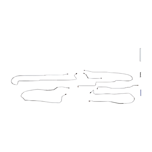 For Oldsmobile Aurora 01-03 Intermediate BrakeLine AWABS DiscBrake-AIN0103OM-CPP - Intermediate Lines Car Part People