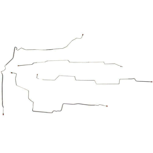 02-05 Buick Rendezvous Intermediate Brake Line Kit AWABS AWD - AIN0203OM - Intermediate Lines Car Part People