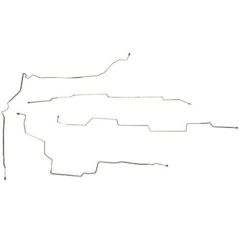 2002-05 Buick Rendezvous Intermediate Brake Line Kit AWABS AWD Steel AIN0203OM
