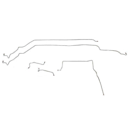 05-06 Pontiac GTO Intermediate Brake Line Kit Stainless Steel - Intermediate Lines Car Part People