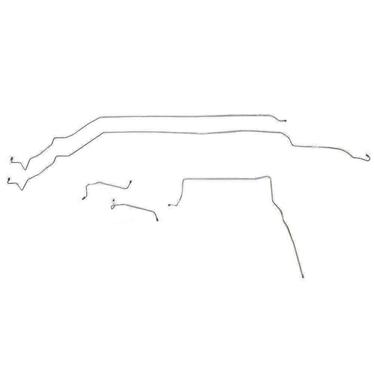 05-06 Pontiac GTO Intermediate Brake Line Kit Stainless Steel - Intermediate Lines Car Part People