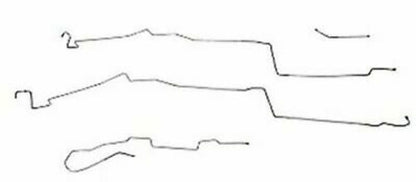Intermediate Brake Line Kit for 1992-95 Buick LeSabre AWABS No Traction Control AIN9203OM - Intermediate Lines Car Part People