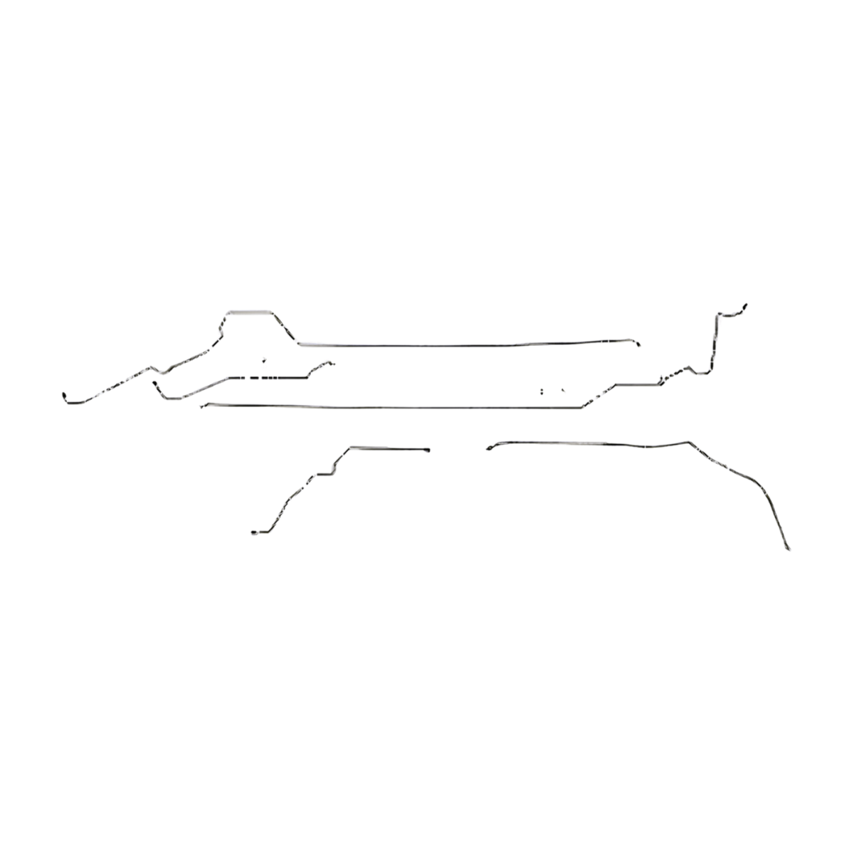 For Buick Regal 1997-1998 Intermediate Brake Line w/ 3.8 Liter-AIN9703OM-CPP - Intermediate Lines Car Part People