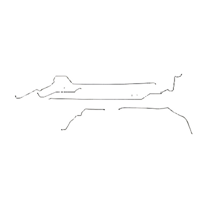 For Buick Regal 1997-1998 Intermediate Brake Line w/ 3.8 Liter-AIN9703OM-CPP - Intermediate Lines Car Part People