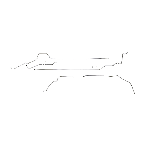 For Buick Regal 1997-1998 Intermediate Brake Line w/ 3.8 Liter-AIN9703OM-CPP