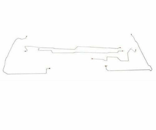 1997 Oldsmobile Aurora Intermediate Brake Line w/ Traction Control - AIN9709OM - Intermediate Lines Car Part People