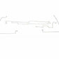 1997 Oldsmobile Aurora Intermediate Brake Line w/ Traction Control - AIN9709OM