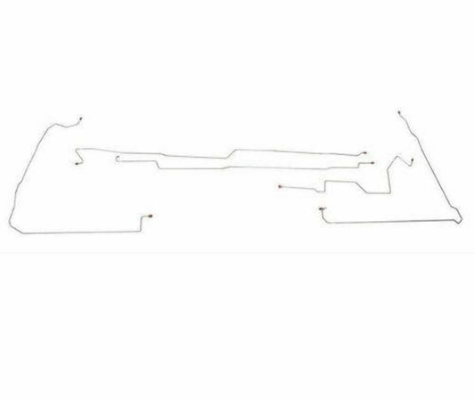 1997 Oldsmobile Aurora Intermediate Brake Line w/ Traction Control - AIN9709SS - Intermediate Lines Car Part People