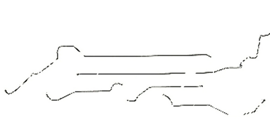 For Pontiac Grand Prix 1998-2003 Intermediate Brake Line 3.8 AWABS-AIN9712OM-CPP - Intermediate Lines Car Part People