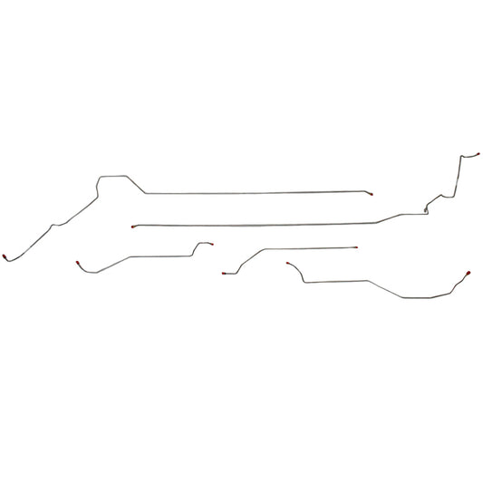 Pontiac Grand Prix 1997-2003 Intermediate Brake Lines 3.8L AWABS AIN9712SS-CP