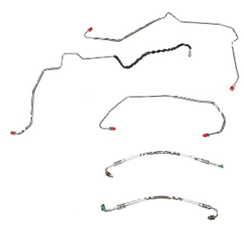 For Chevrolet Monte Carlo 2004-2005 Front Brake Line Kit w/ AWABS-AKT0002OM-CPP - Front Lines Car Part People