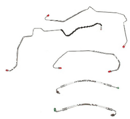 For Chevrolet Monte Carlo 2004-2005 Front Brake Line Kit w/ AWABS-AKT0002OM-CPP - Front Lines Car Part People