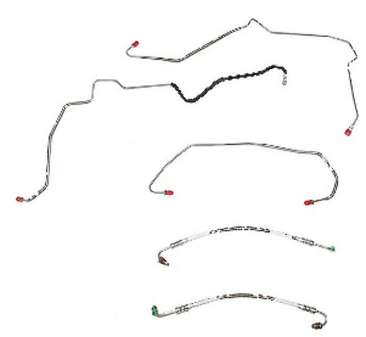 For Chevrolet Monte Carlo 2004-2005 Front Brake Line Kit w/ AWABS-AKT0002SS-CPP - Front Lines Car Part People