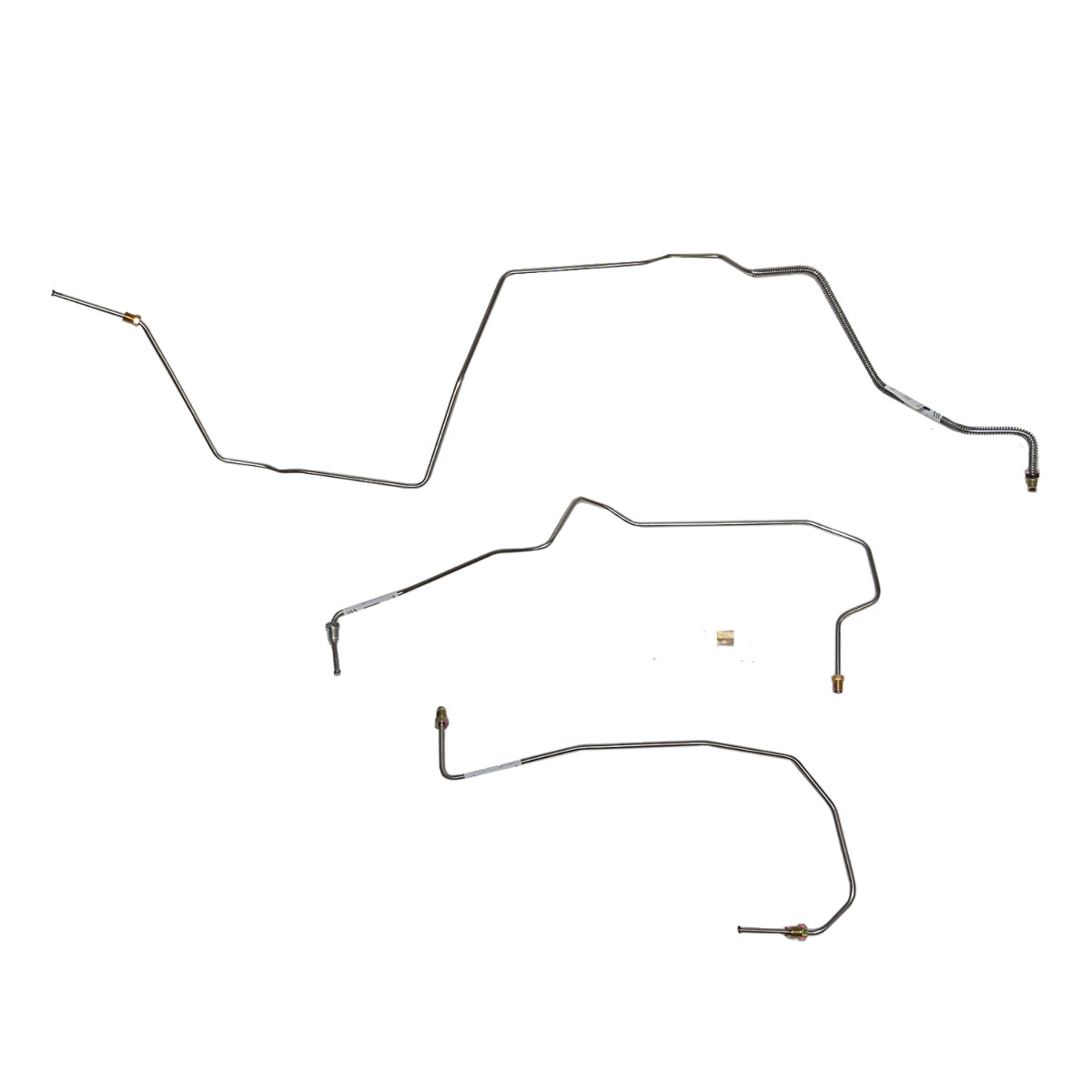 For Chevrolet Impala 2000-2005 Front Brake Line Kit w/ No ABS-AKT0005SS-CPP - Front Lines Car Part People
