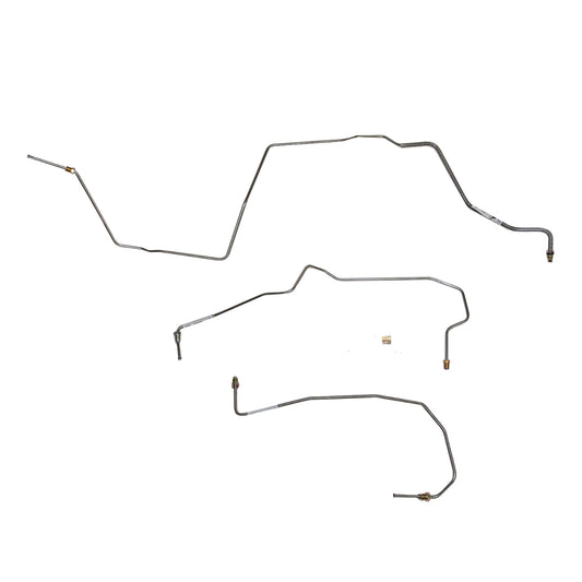 For Chevrolet Impala 2000-2005 Front Brake Line Kit w/ No ABS-AKT0005SS-CPP - Front Lines Car Part People