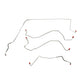 Pontiac Bonneville 2000-2003 Front Brake Lines ABS Steel AKT0101OM-CP