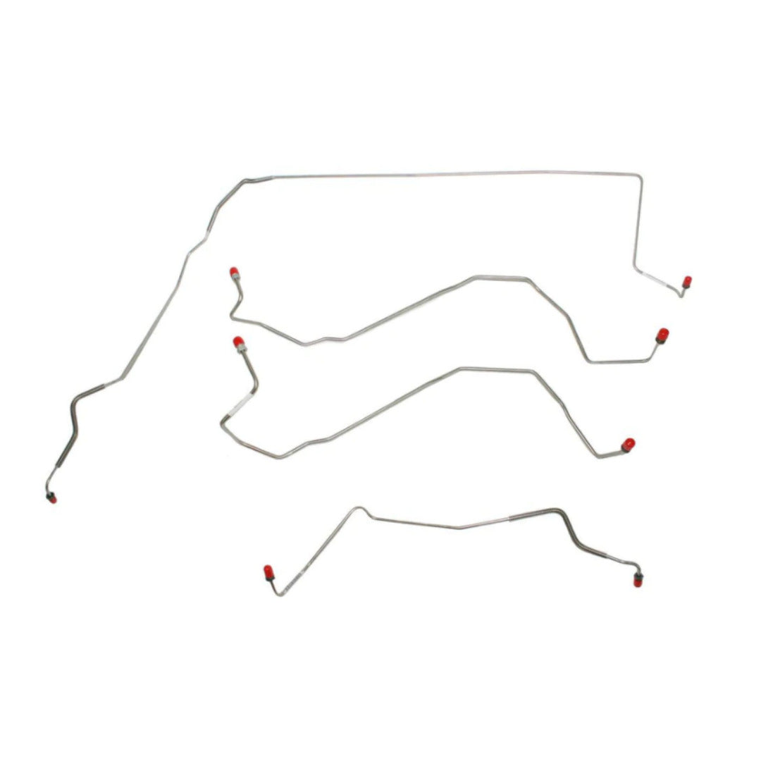 Front Brake Line Kit for Buick LeSabre 2000-2003 AWABS Stainless Steel AKT0101SS