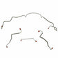 1967 Pontiac LeMans Front Brake Line Kit Manual Drum Brakes Steel - AKT6705OM