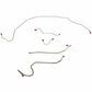Front Brake Line Kit For Buick Skylark 68-70 w/5 Piece Power DiscBrake-AKT6903SS