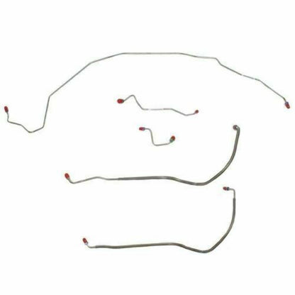 Fine Lines AKT7003OM - Front Brake Line Kit Power Disc Brakes Steel for 1970 Buick Skylark - Front Lines Car Part People
