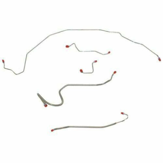 1970 Buick Skylark Front Brake Line Kit Steel - AKT7004OM
