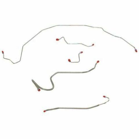 1970 Buick Skylark Front Brake Line Kit Steel - AKT7004OM