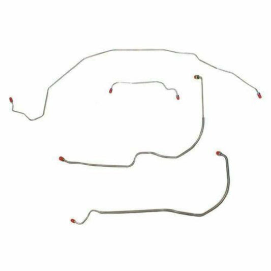 1971-1972 Buick Skylark Front Brake Line Kit Steel - AKT7103OM - Front Lines Car Part People