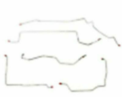 For Buick LeSabre 1992-1995 Front Brake Line Kit w/ AWABS-AKT9201OM-CPP - Front Lines Car Part People