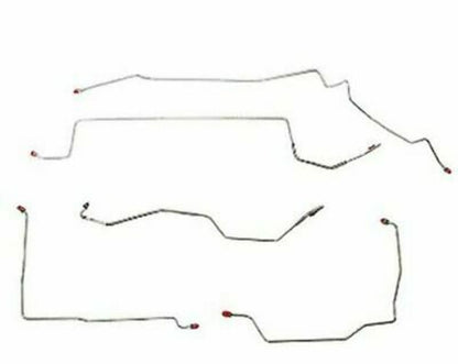For Buick LeSabre 1992-1995 Front Brake Line Kit w/ AWABS-AKT9201SS-CPP - Front Lines Car Part People